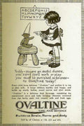 Ovaltime Boy Bear Vintage Retro Advert Ads A4 Photo Print