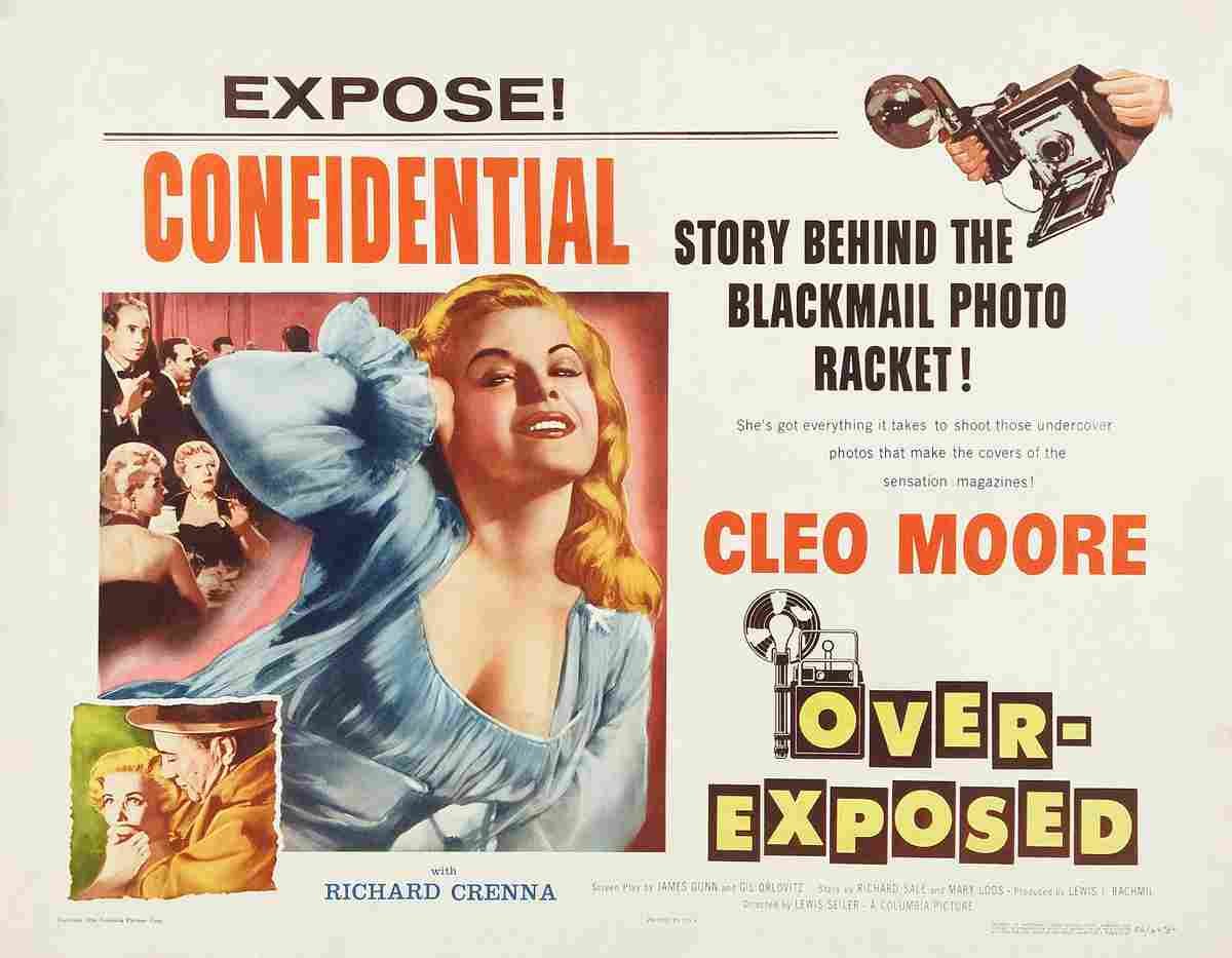 Over Exposed 03  film star poster A4 Photo Print