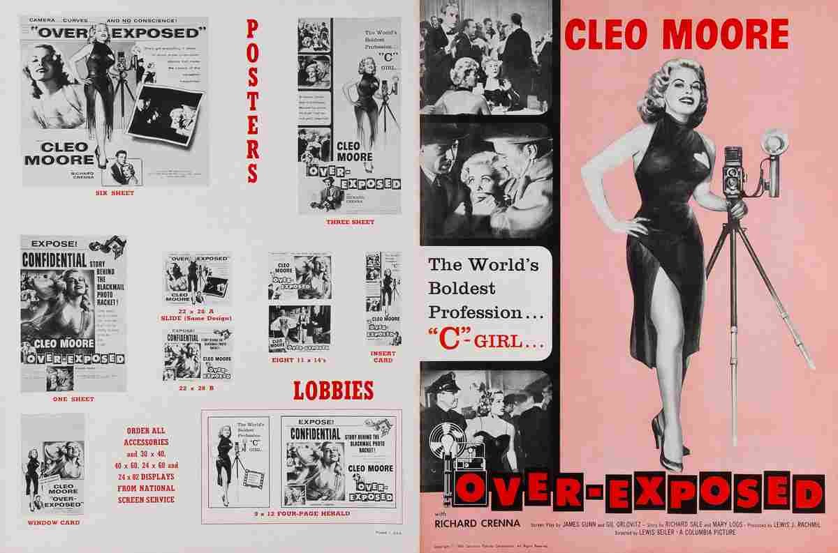 Over Exposed 04  film star poster A4 Photo Print