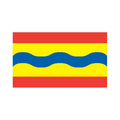 Overijssel Prov Flag N5541 A4 Photo Print