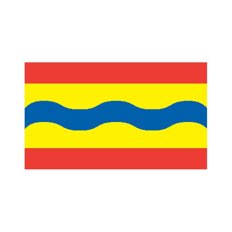 Overijssel Prov Flag N5541 A4 Photo Print