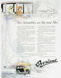 Overland Six Roadside Vintage Retro Advert Ads A4 Photo Print