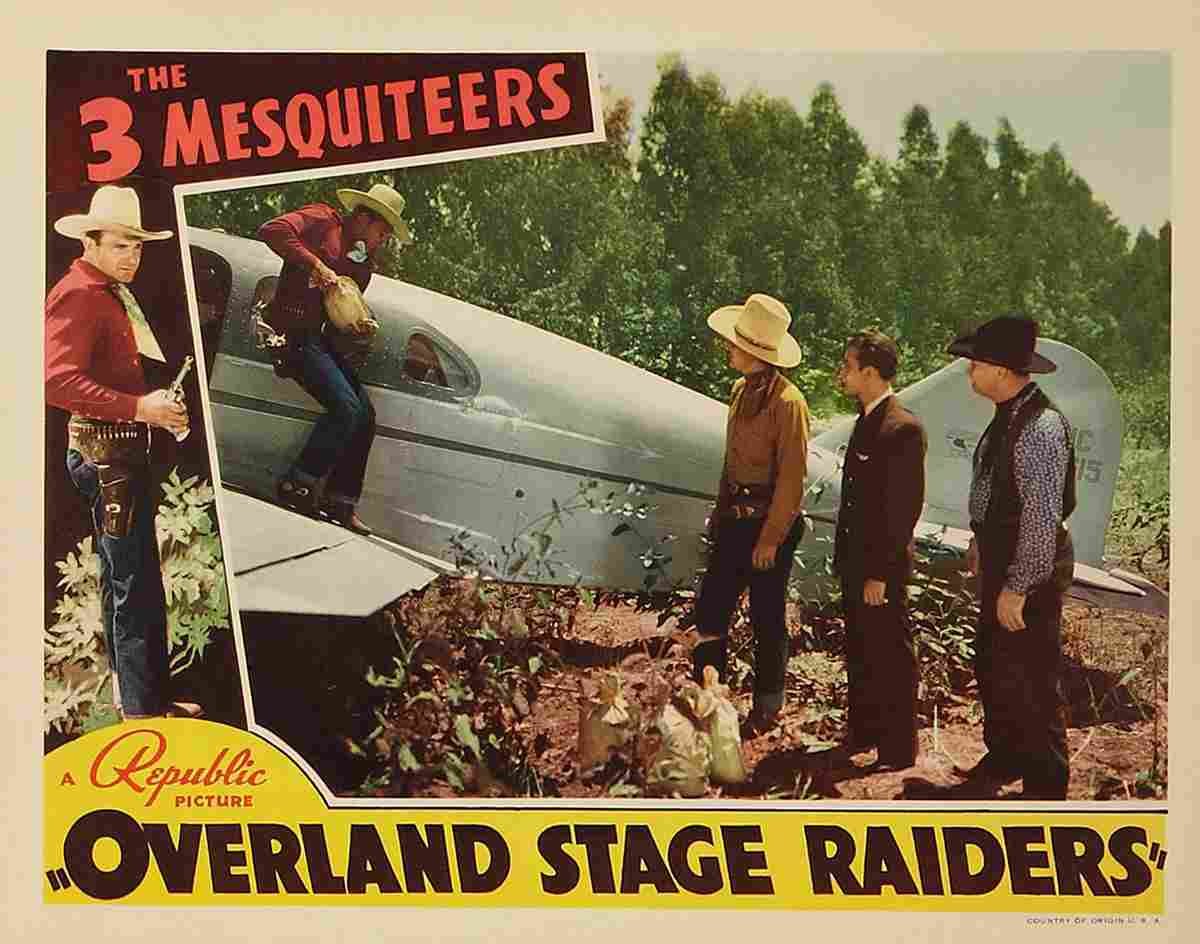 Overland Stage Raiders 11  film star poster A4 Photo Print
