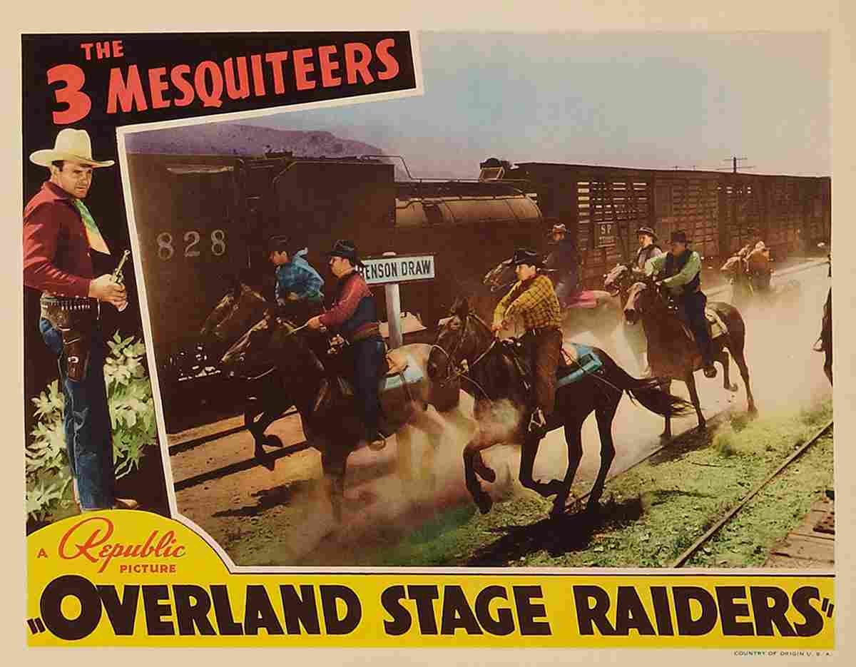 Overland Stage Raiders 12  film star poster A4 Photo Print
