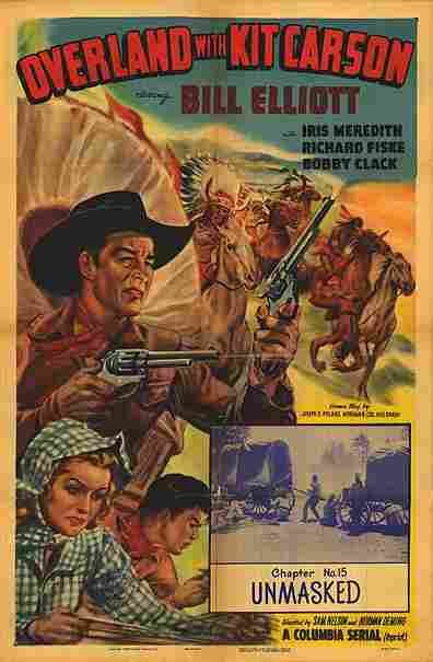 Overland With Kit Carson 01  film star poster A4 Photo Print