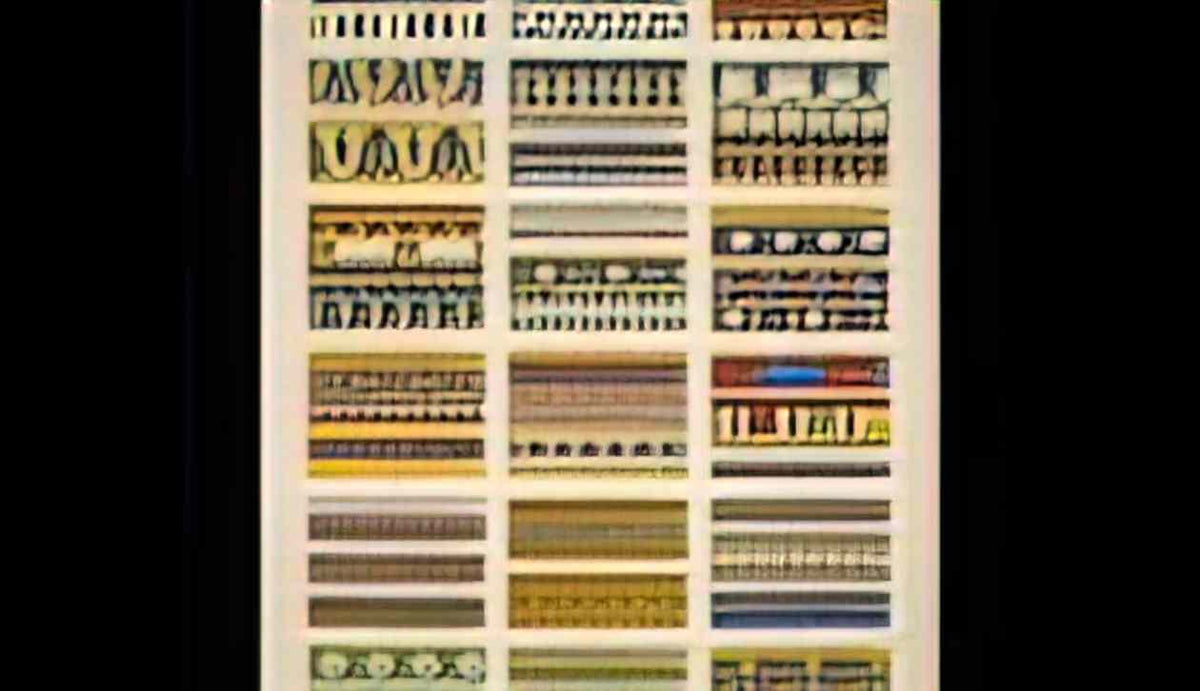 Owen Jones egyptian no 5 Art A4 Photo Print