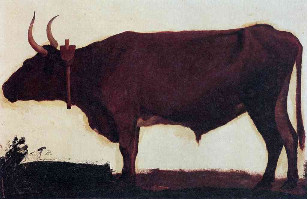 Ox Bierstadt A4 Photo Print