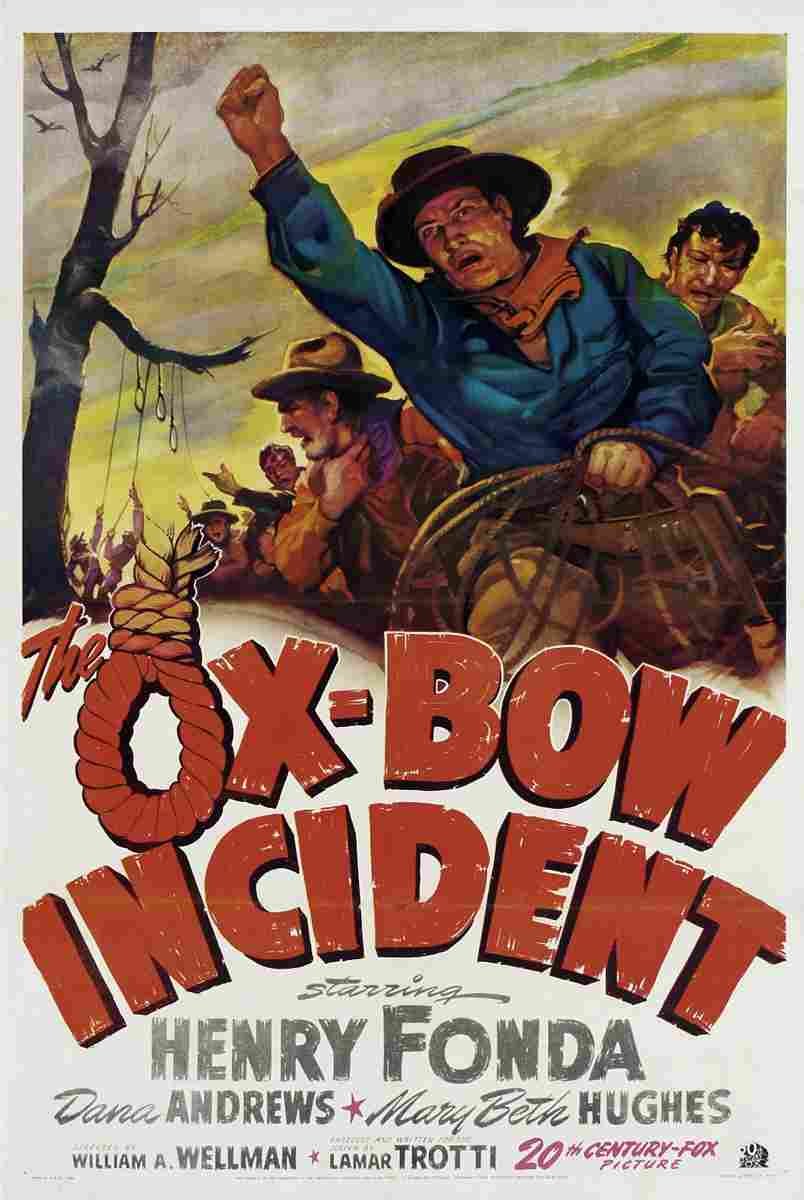 Ox Bow Incident The 01  film star poster A4 Photo Print