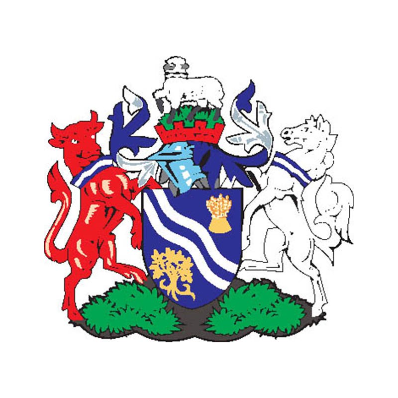 Oxfordshire County Coat Of Arms N3964 A4 Photo Print