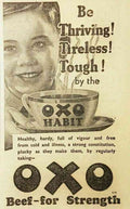 Oxo Beef For Strength advert A4 Photo Print