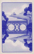 Oxo Bridge River Scene Blue advert A4 Photo Print