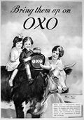 Oxo Bring Them Up On advert A4 Photo Print