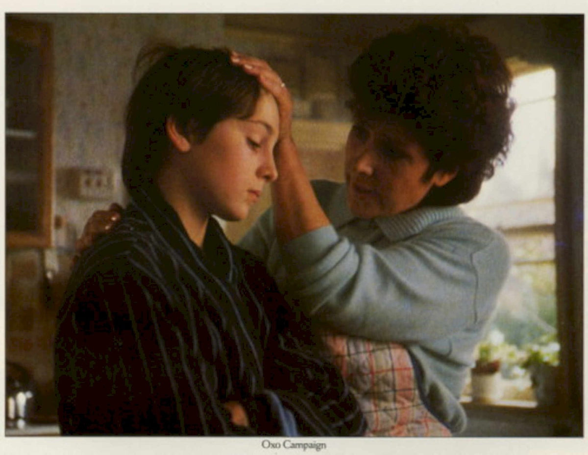 Oxo Campaign Boy 1980s Vintage Retro Advert