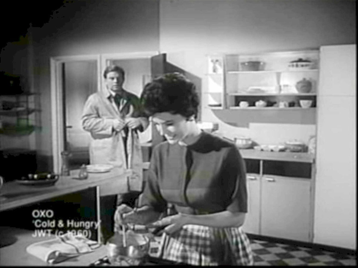Oxo Cold Hungry 1960s Vintage Retro Advert