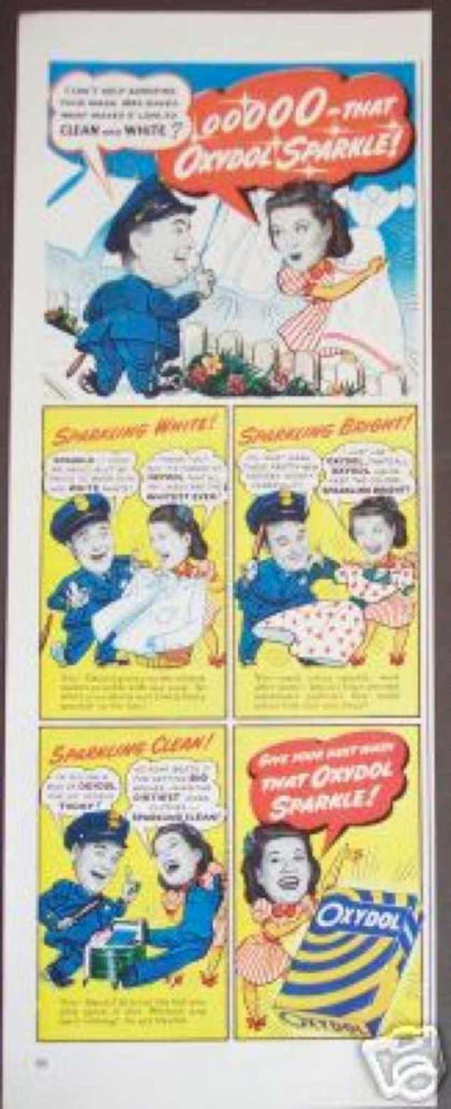 Oxydol Windmill Men Vintage Retro Advert Ads A4 Photo Print