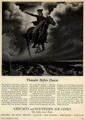 P 39 Thunder Vintage Retro Advert Ads A4 Photo Print