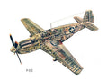 P51C cutaway A4 Photo Print