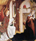 PACHER Michael Annunciation  A4 Photo Print