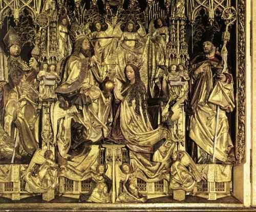 PACHER Michael Coronation Of The Virgin  A4 Photo Print