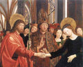 PACHER Michael The Engagement Of Virgin  A4 Photo Print