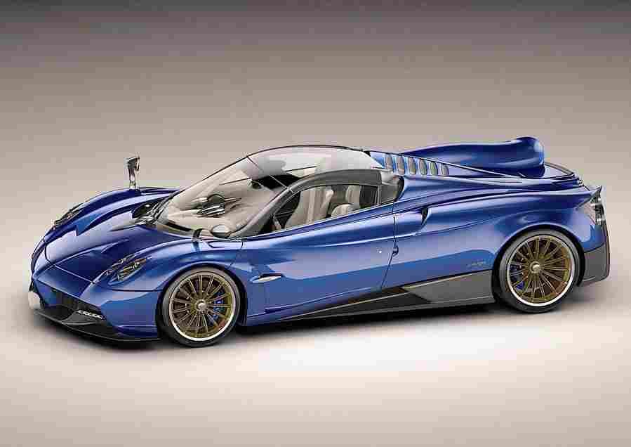 PAGANI Huayra Roadster 6252 10 Car A4 Photo Print