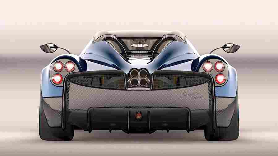 PAGANI Huayra Roadster 6252 14 Car A4 Photo Print