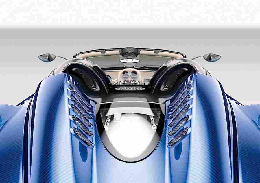 PAGANI Huayra Roadster 6252 19 Car A4 Photo Print