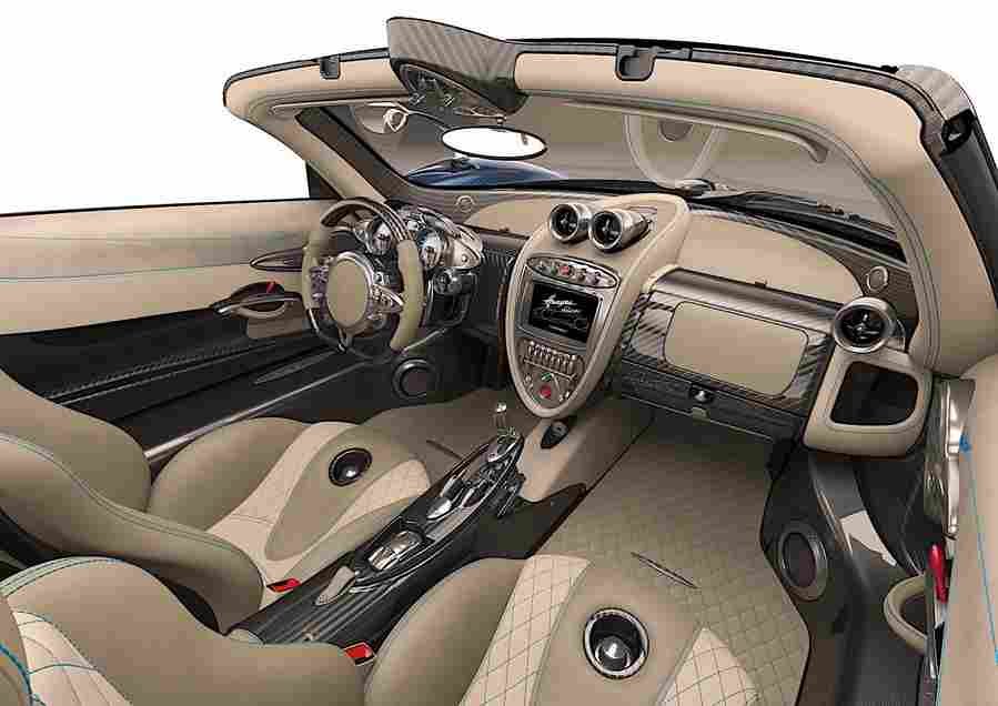 PAGANI Huayra Roadster 6252 23 Car A4 Photo Print