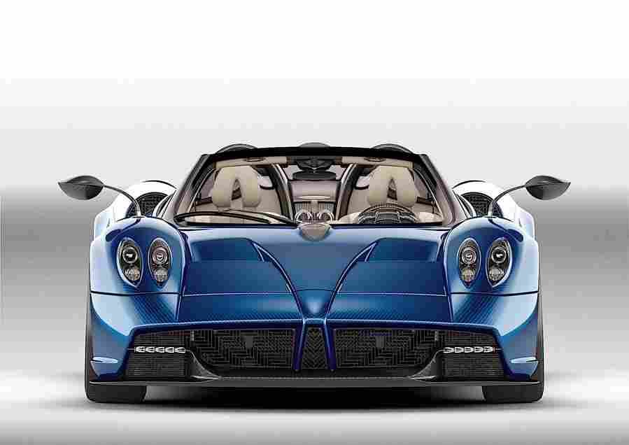 PAGANI Huayra Roadster 6252 3 Car A4 Photo Print