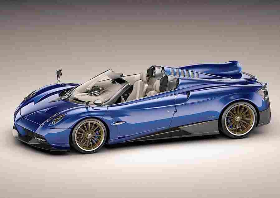 PAGANI Huayra Roadster 6252 6 Car A4 Photo Print