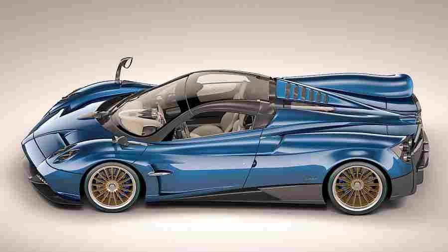 PAGANI Huayra Roadster 6252 9 Car A4 Photo Print