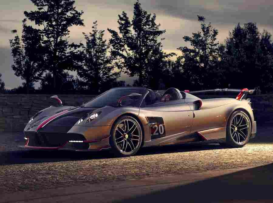 PAGANI Huayra Roadster BC 6640 11 Car A4 Photo Print