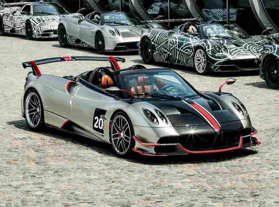 PAGANI Huayra Roadster BC 6640 14 Car A4 Photo Print
