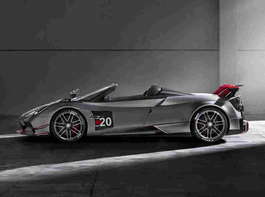 PAGANI Huayra Roadster BC 6640 16 Car A4 Photo Print