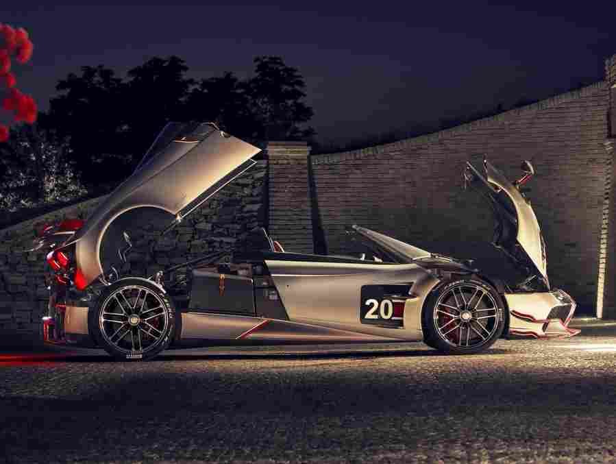PAGANI Huayra Roadster BC 6640 7 Car A4 Photo Print