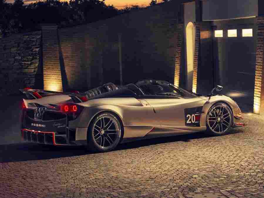 PAGANI Huayra Roadster BC 6640 8 Car A4 Photo Print