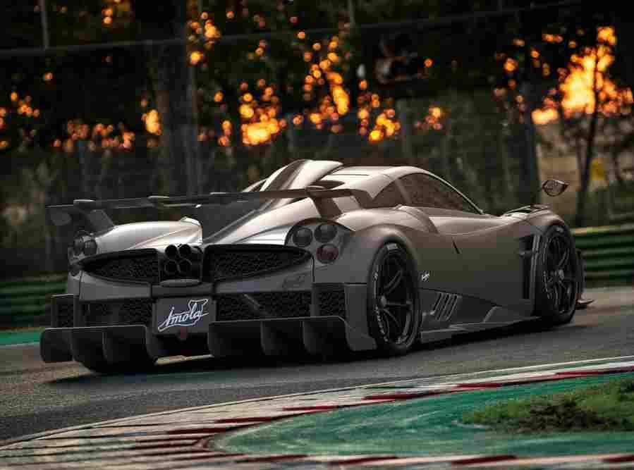 PAGANI Imola 6740 12 Car A4 Photo Print