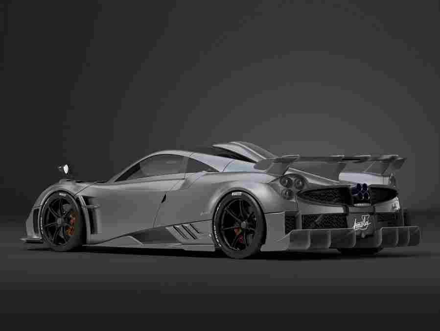 PAGANI Imola 6740 13 Car A4 Photo Print