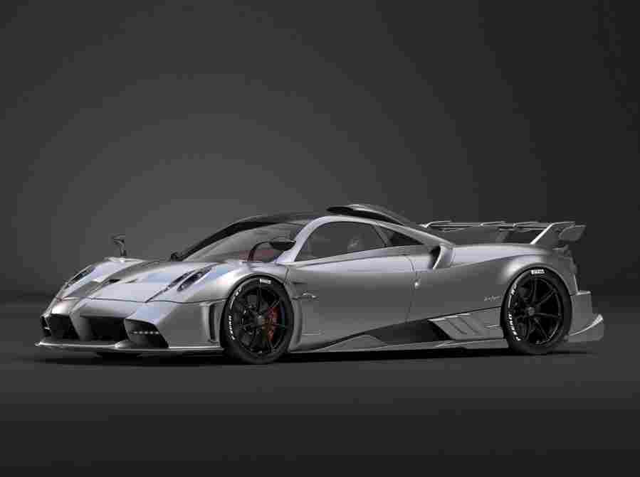 PAGANI Imola 6740 8 Car A4 Photo Print