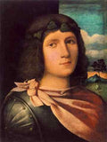 PALMA VECCHIO Portrait Of A Young Man A4 Photo Print