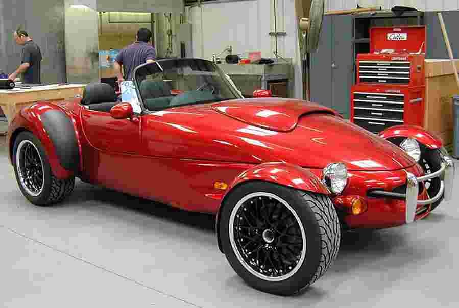 PANOZ Roadster 6493 6 Car A4 Photo Print
