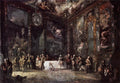 PARET Y ALCAZAR Luis Charles III Dining Before The Court Art A4 Photo Print