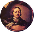PARMIGIANINO Self Portrait In A Convex Mirror A4 Photo Print