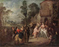 PATER Jean Baptiste Joseph The May Tree A4 Photo Print