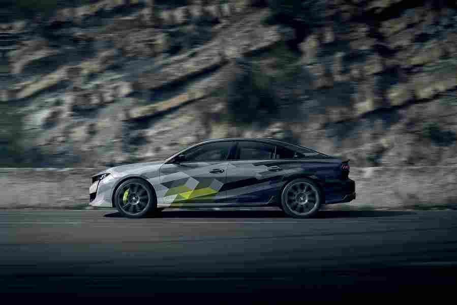 PEUGEOT 508 PSE 6938 18 Car A4 Photo Print