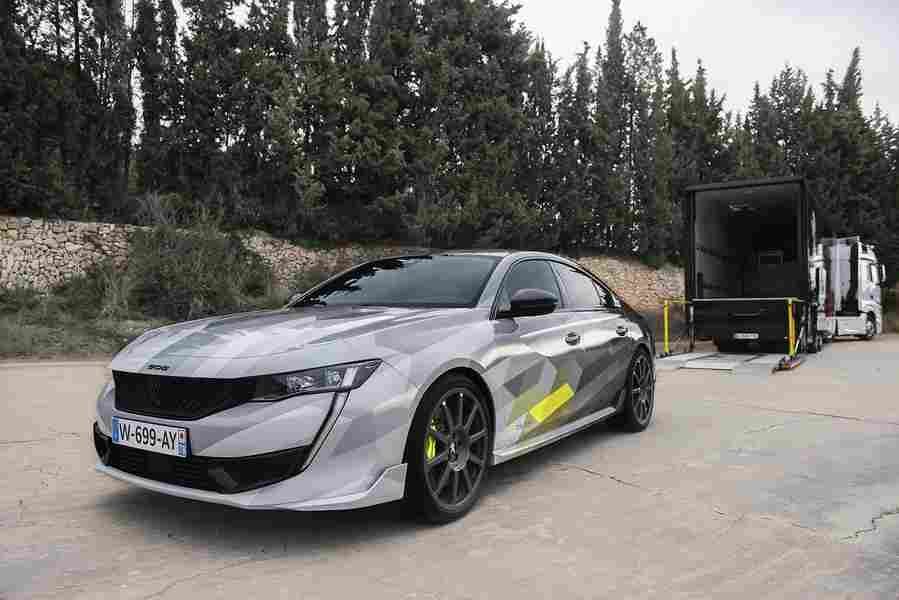 PEUGEOT 508 PSE 6938 20 Car A4 Photo Print
