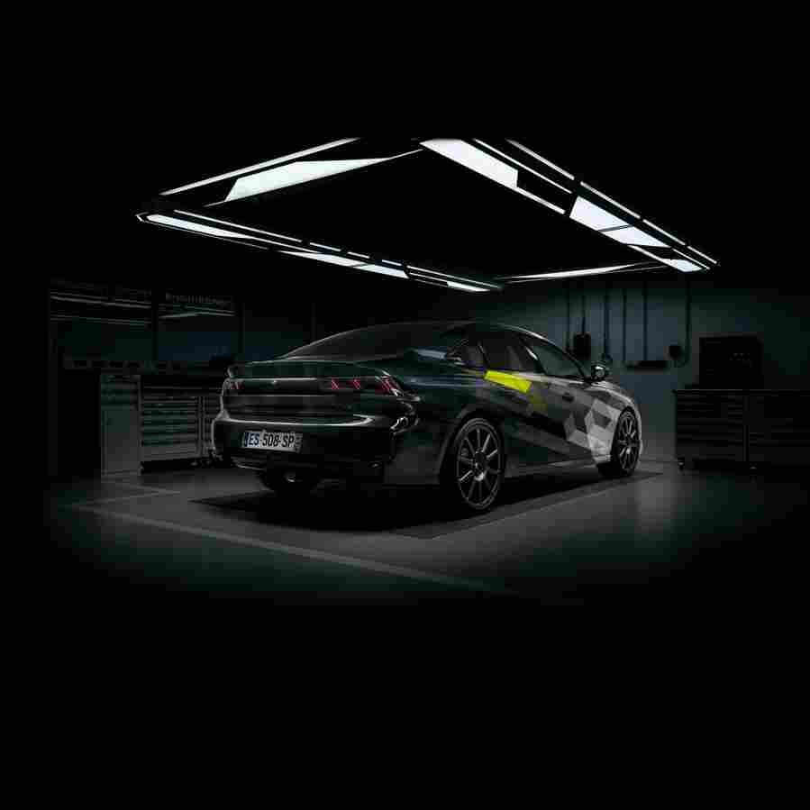 PEUGEOT 508 PSE 6938 23 Car A4 Photo Print
