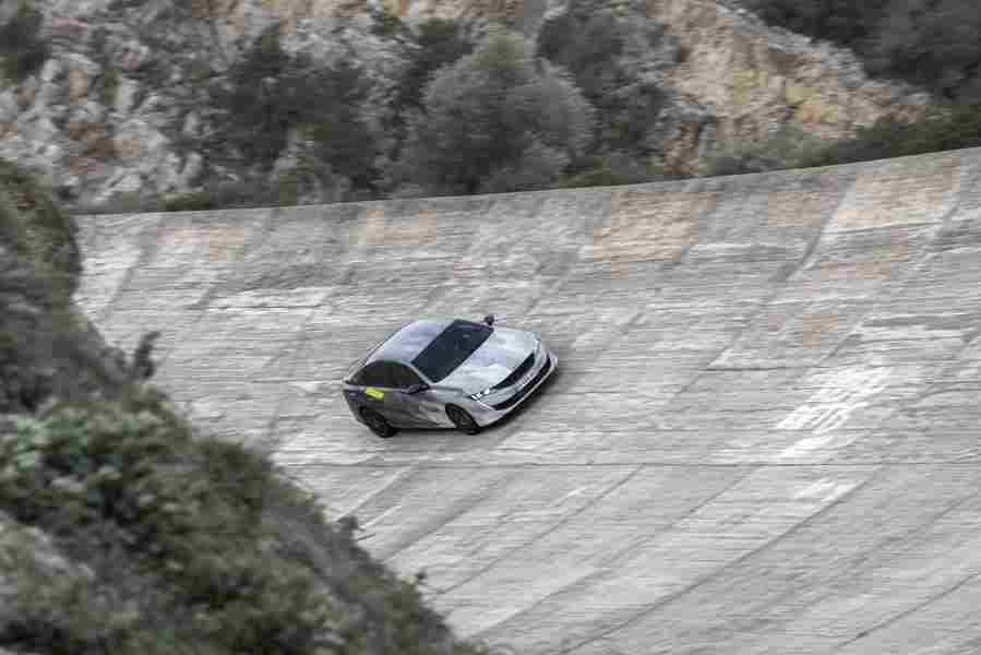 PEUGEOT 508 PSE 6938 24 Car A4 Photo Print