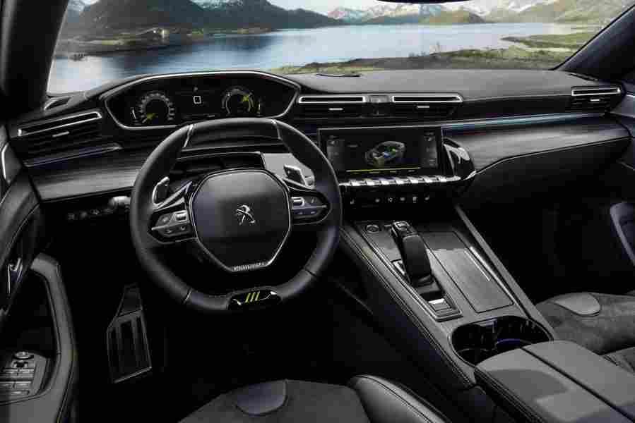 PEUGEOT 508 PSE 6938 3 Car A4 Photo Print