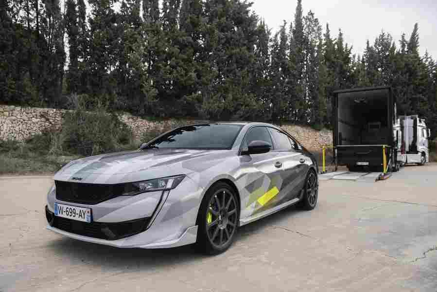 PEUGEOT 508 PSE 6938 33 Car A4 Photo Print
